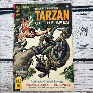 Tarzan Of The‎ Apes (Gold Key) #176 Gold Key June 1969 UNGRADED